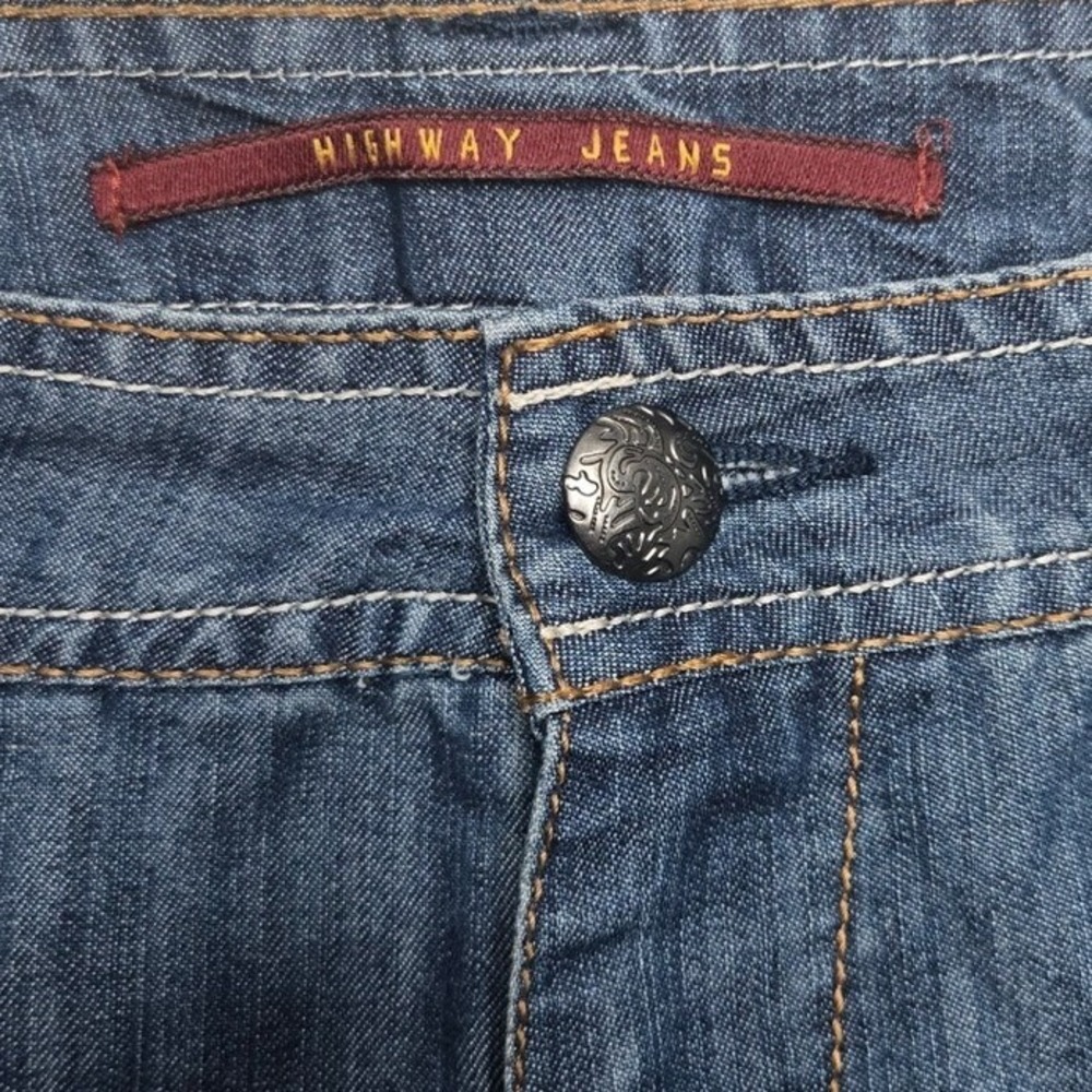 Y2K Balloon Harem Jeans Size 5 Wide Leg Jogger Hem - Picture 5 of 7